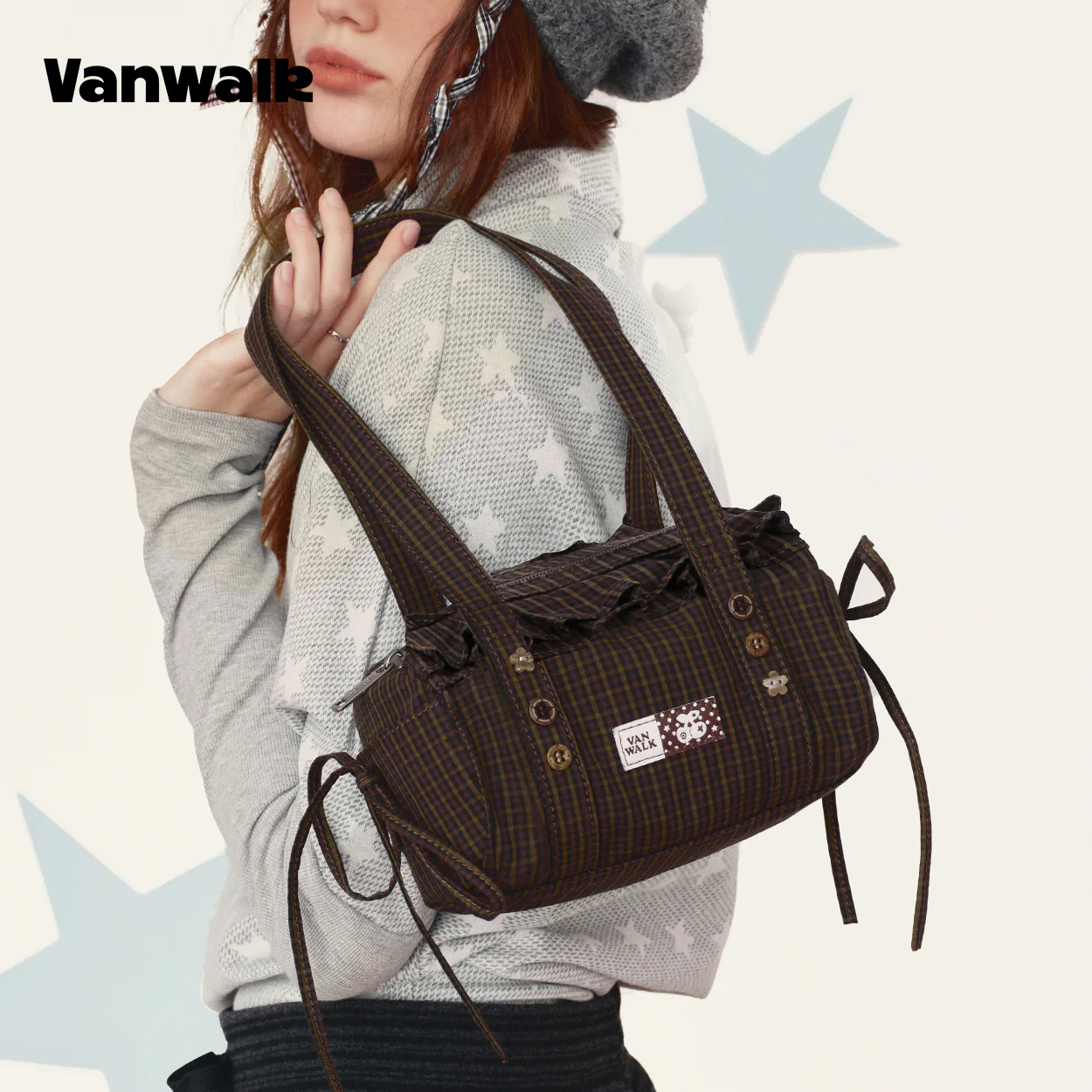 vanwalk Exquisite Maiden January Lucky Pony Series Shoulder Bag v3013 - Image 2