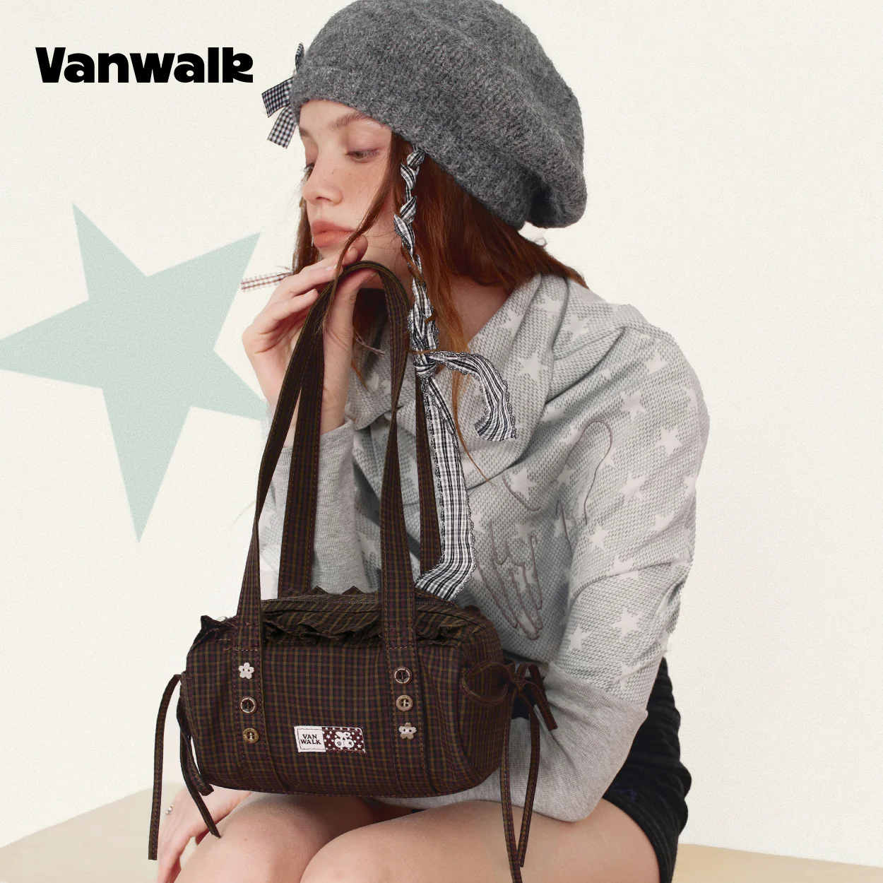 vanwalk Exquisite Maiden January Lucky Pony Series Shoulder Bag v3013 - Image 4