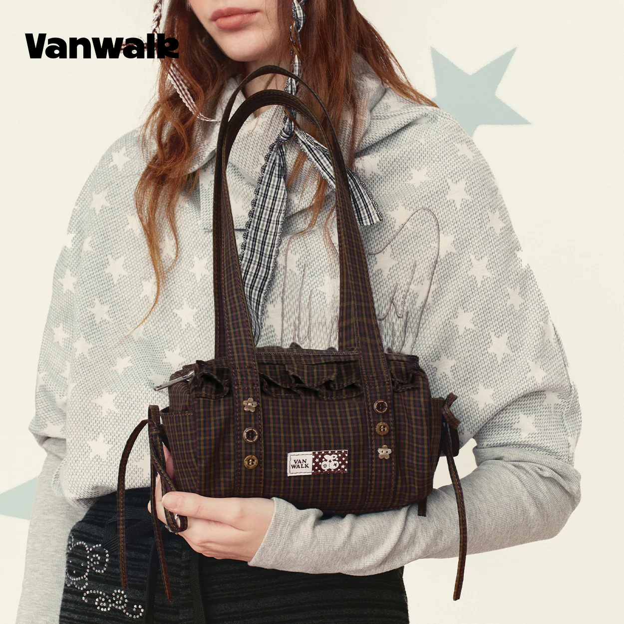 vanwalk Exquisite Maiden January Lucky Pony Series Shoulder Bag v3013 - Image 5