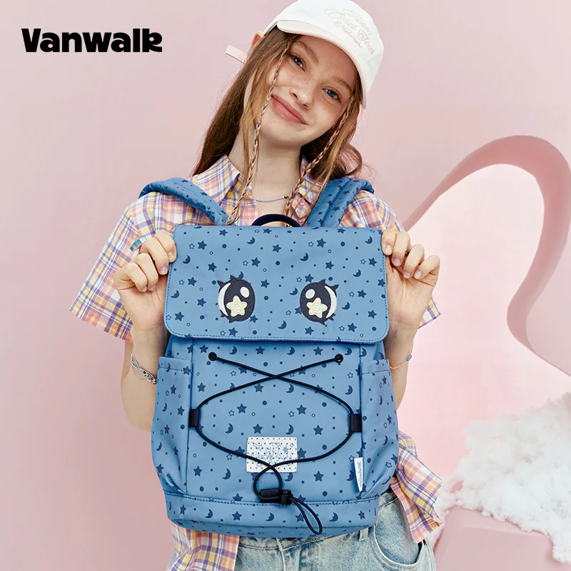 Vanwalk Fun Design Moonstarry Park Student Backpack v2958 - Image 3