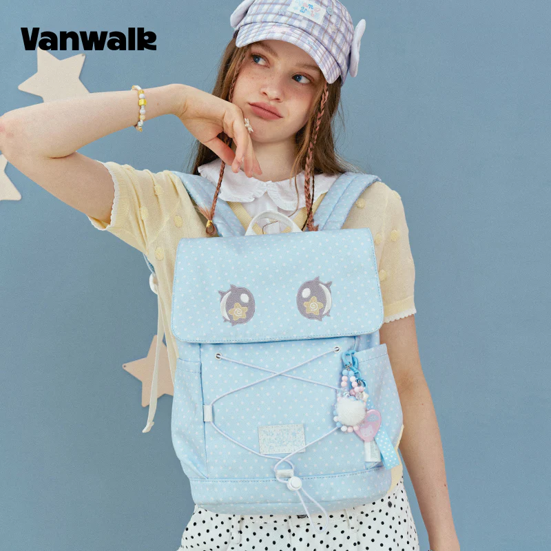 Vanwalk Fun Design Moonstarry Park Student Backpack v2958 - Image 4