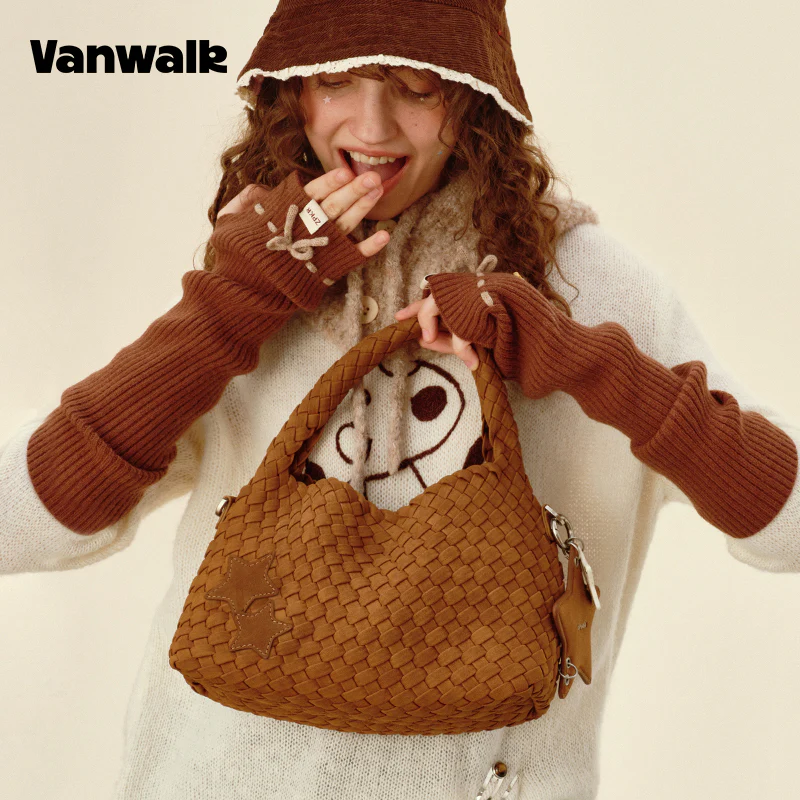 VANWALK Glutinous Rice Ball Series Woven Handbag v2991 - Image 4