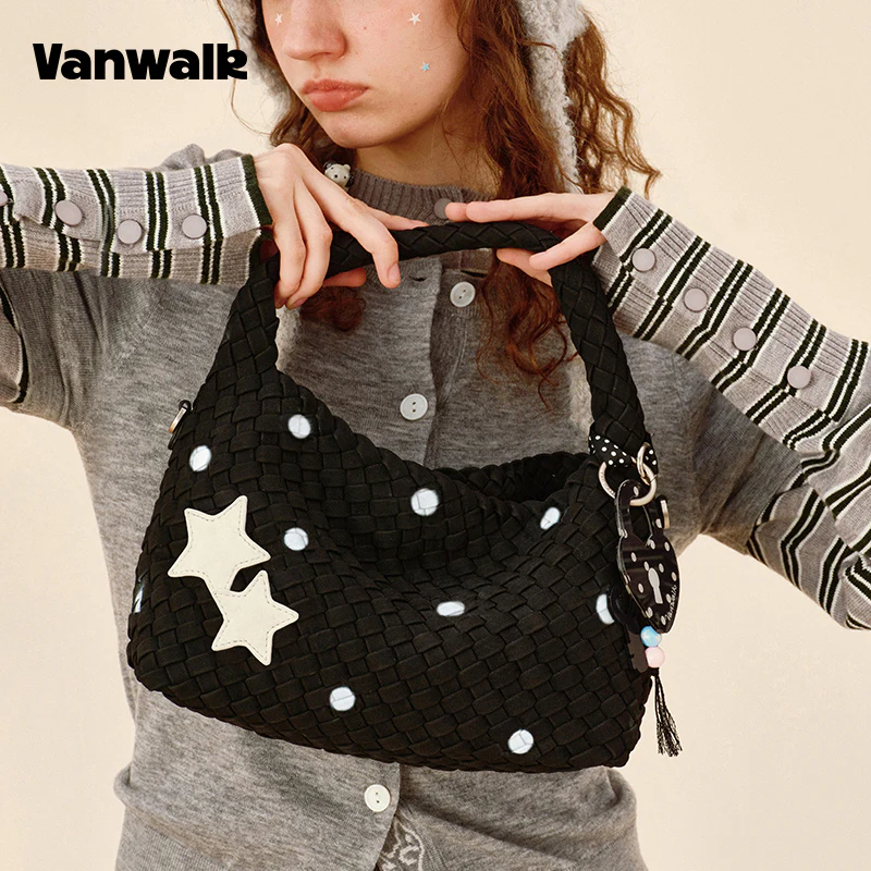 VANWALK Glutinous Rice Ball Series Woven Handbag v2991 - Image 7