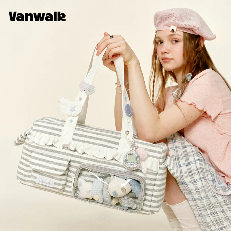 VANWALK Gulugulu Large-Capacity Shoulder Bag V3055 - Image 3