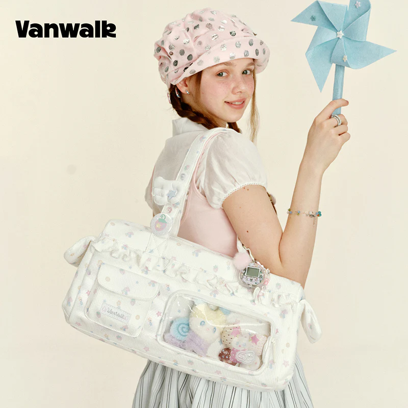 VANWALK Gulugulu Large-Capacity Shoulder Bag V3055 - Image 4