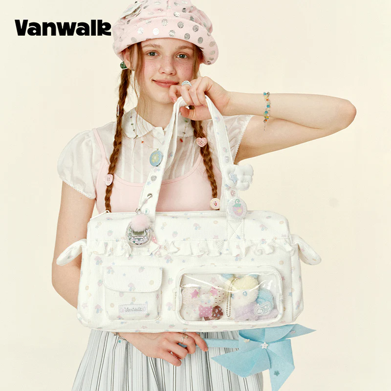 VANWALK Gulugulu Large-Capacity Shoulder Bag V3055 - Image 5