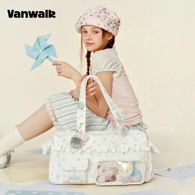 VANWALK Gulugulu Large-Capacity Shoulder Bag V3055 - Image 6