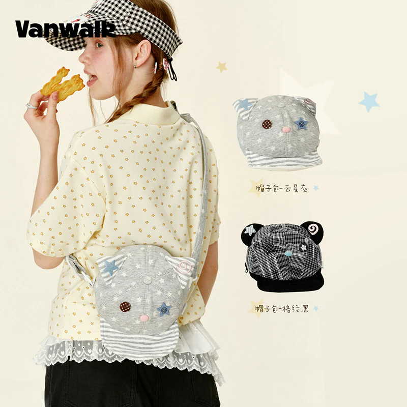 VANWALK Gulugulu Series Hat-shaped Crossbody Bag V3052 - Image 3