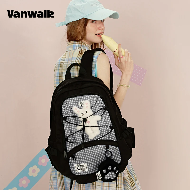 VANWALK Large Capacity Handbag Student Backpack V2916 - Image 3
