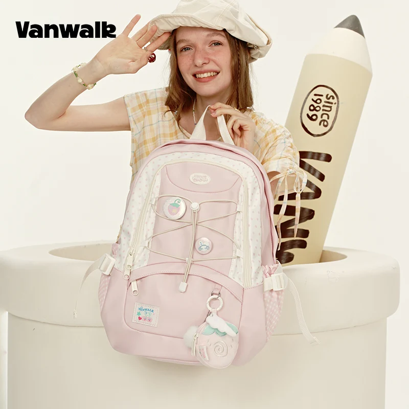 VANWALK Large Capacity Handbag Student Backpack V2916 - Image 6
