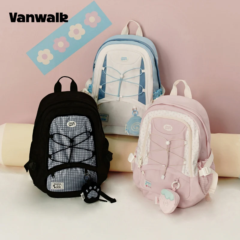 VANWALK Large Capacity Handbag Student Backpack V2916 - Image 7
