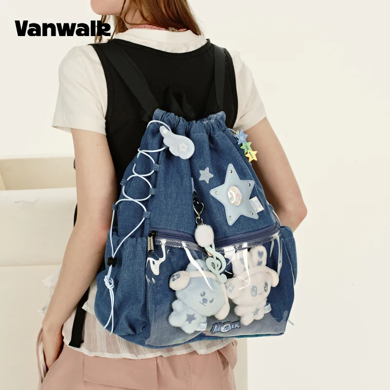 VANWALK Large Capacity Handbag Backpack V2917 - Image 4