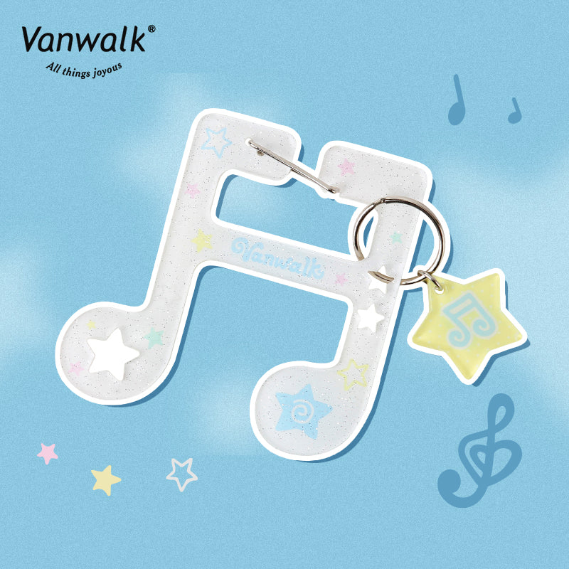Vanwalk Happy Band Musical Note Acrylic Pendant K581 - Image 3