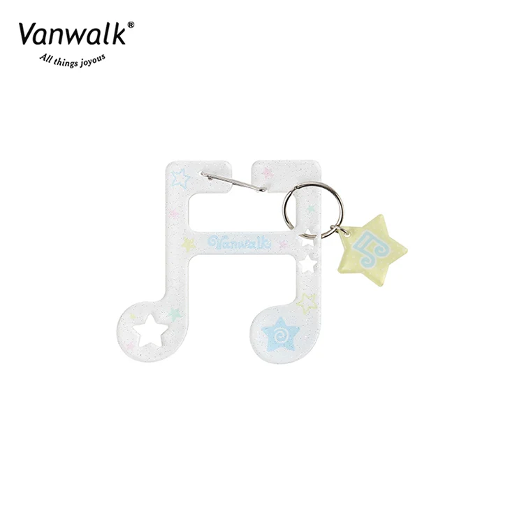 Vanwalk Happy Band Musical Note Acrylic Pendant K581 - Image 5