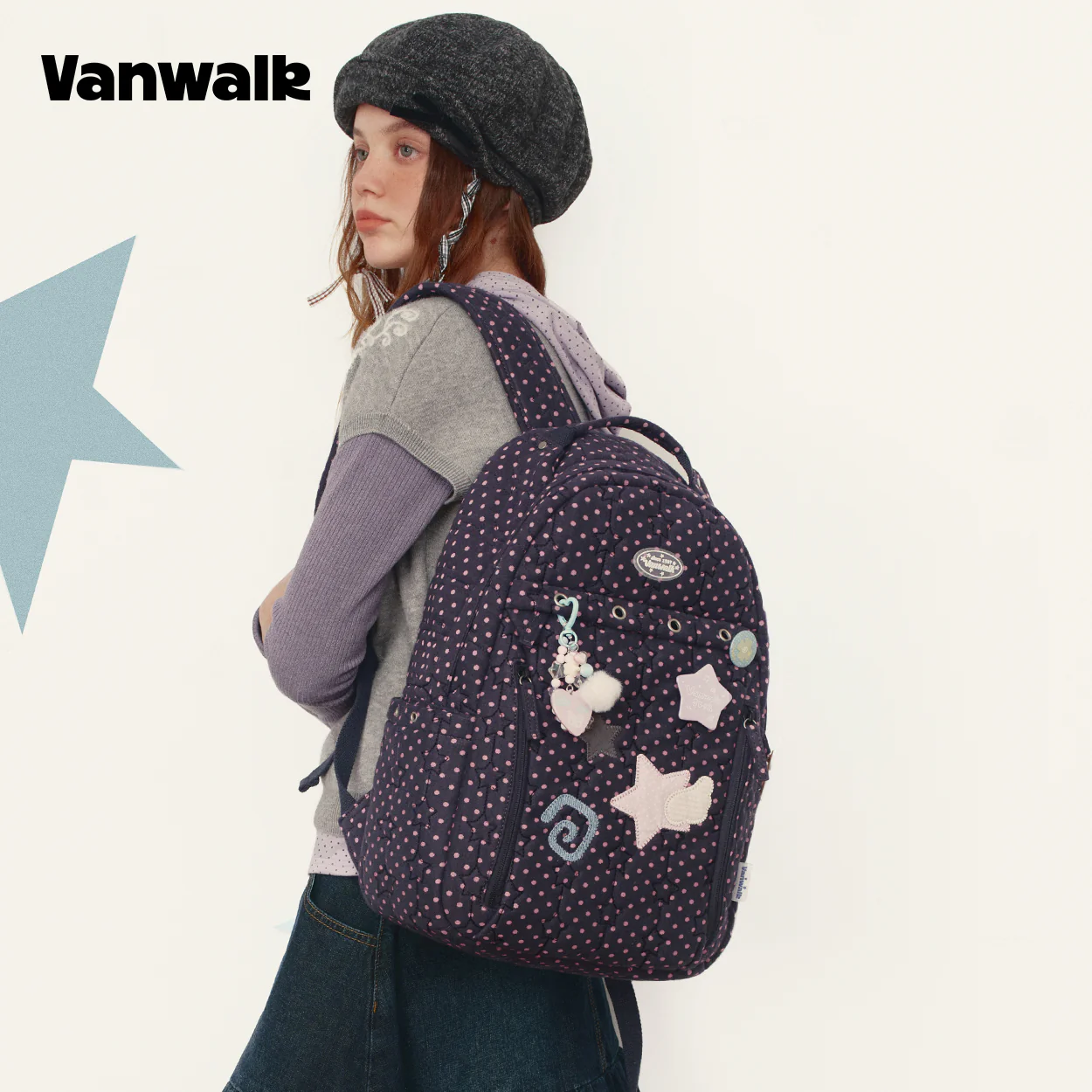 vanwalk January Lucky Pony Series Backpack V3009