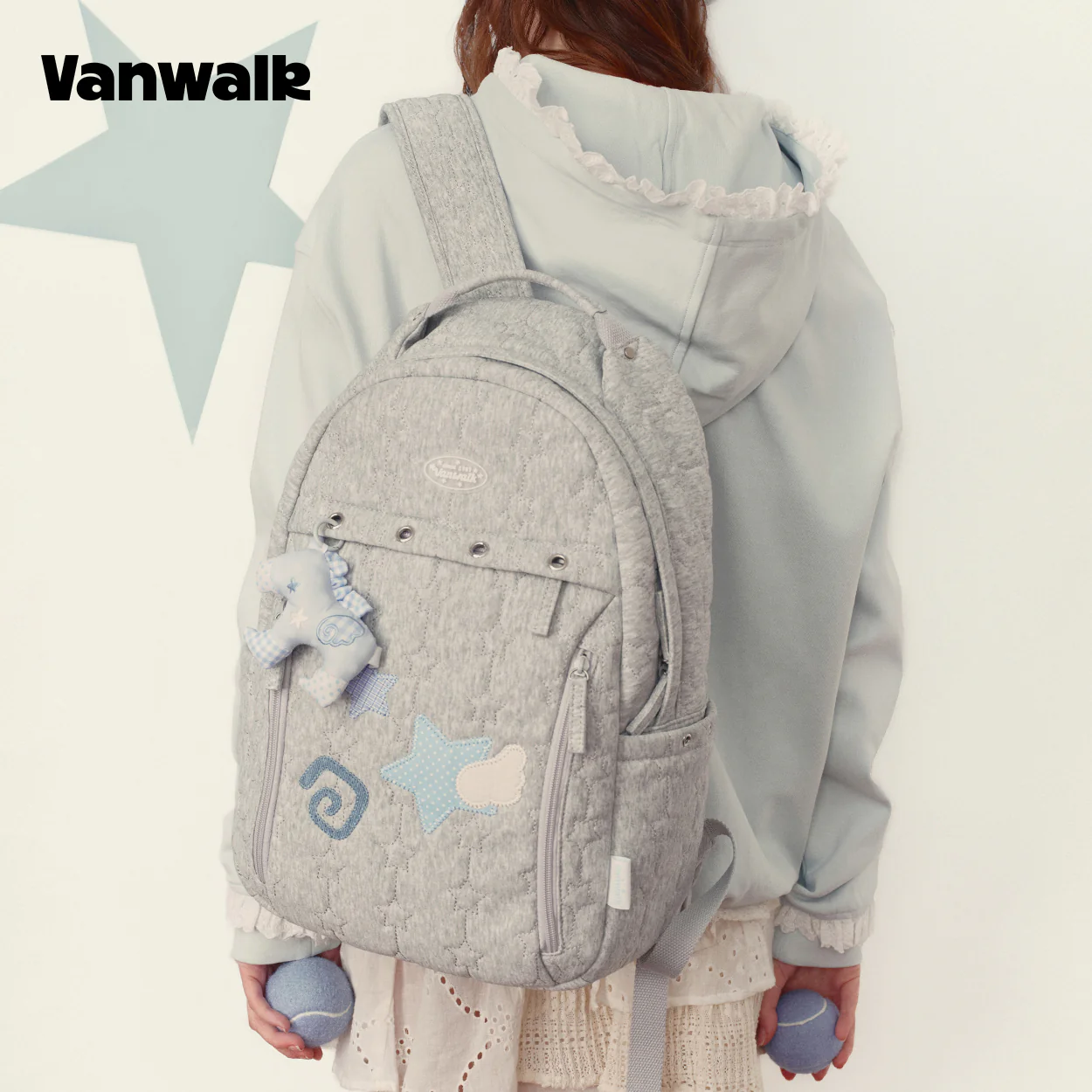 vanwalk January Lucky Pony Series Backpack V3009 - Image 2