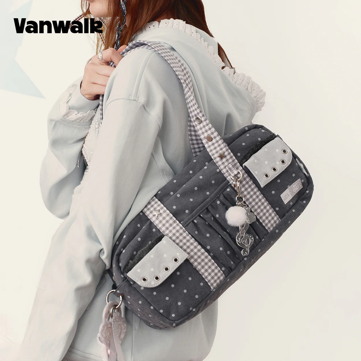 vanwalk January Lucky Pony Series Shoulder Bag v3011 - Image 4