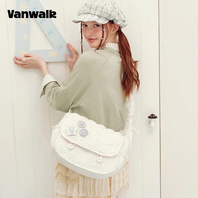 VANWALK Journal House Series Original Shoulder Bags Handbag V3021 - Image 10