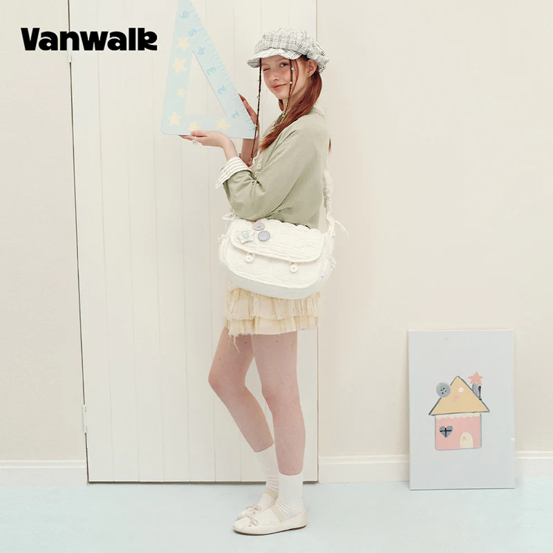 VANWALK Journal House Series Original Shoulder Bags Handbag V3021 - Image 3