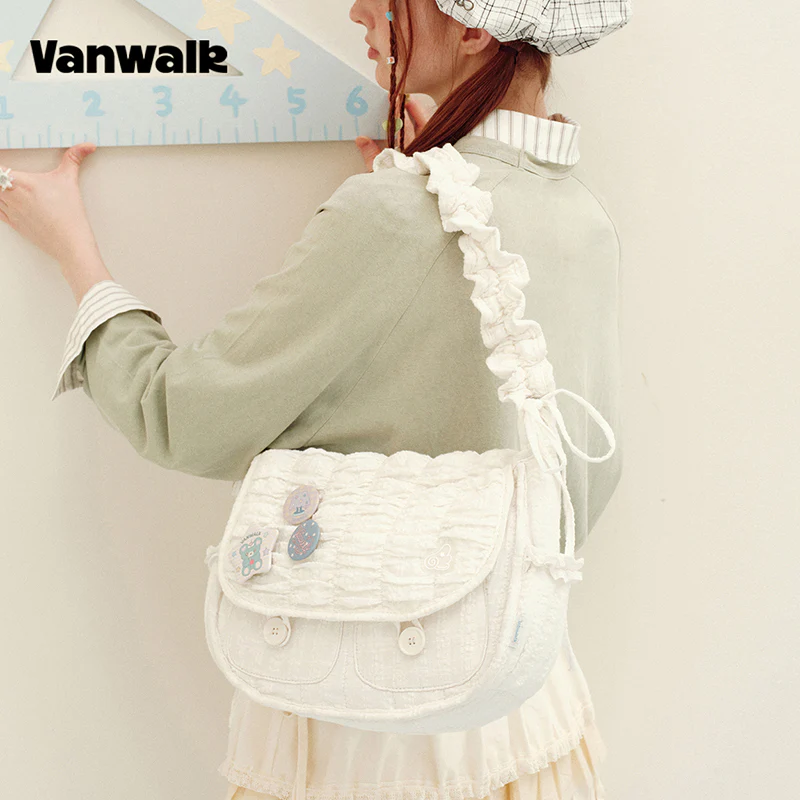 VANWALK Journal House Series Original Shoulder Bags Handbag V3021 - Image 4