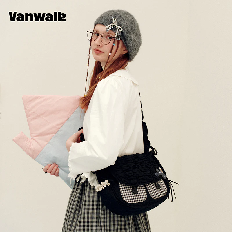 VANWALK Journal House Series Original Shoulder Bags Handbag V3021 - Image 6