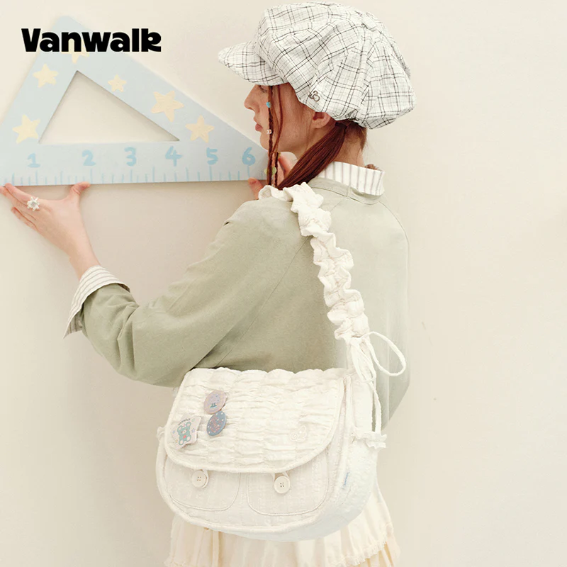 VANWALK Journal House Series Original Shoulder Bags Handbag V3021 - Image 7