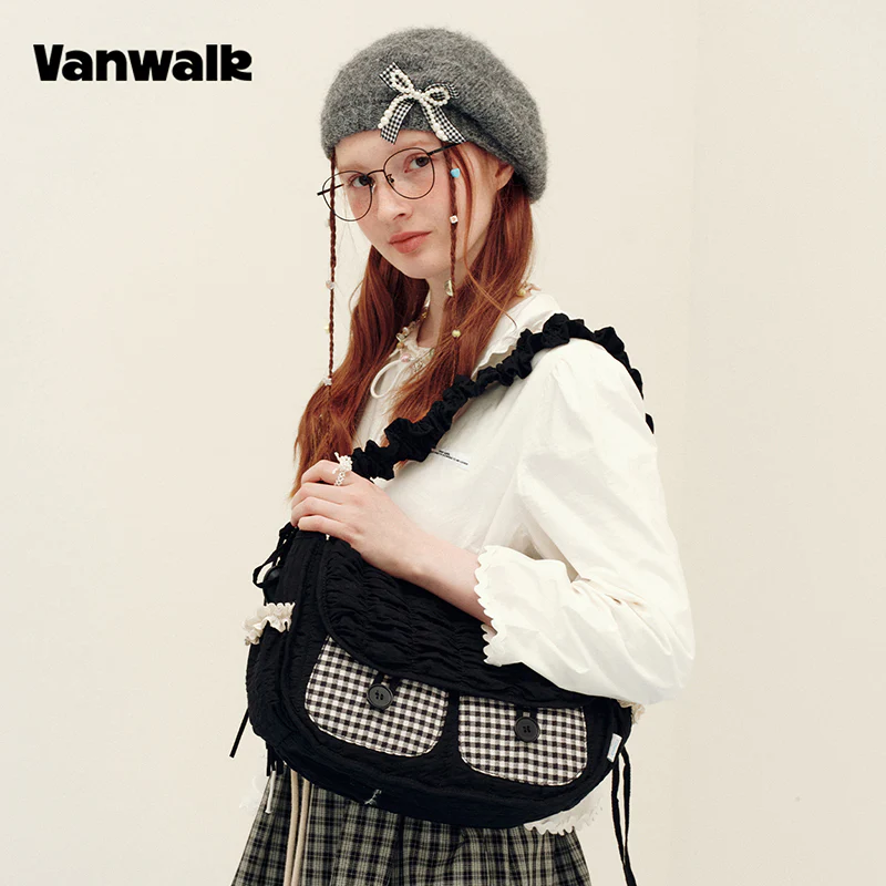 VANWALK Journal House Series Original Shoulder Bags Handbag V3021 - Image 9
