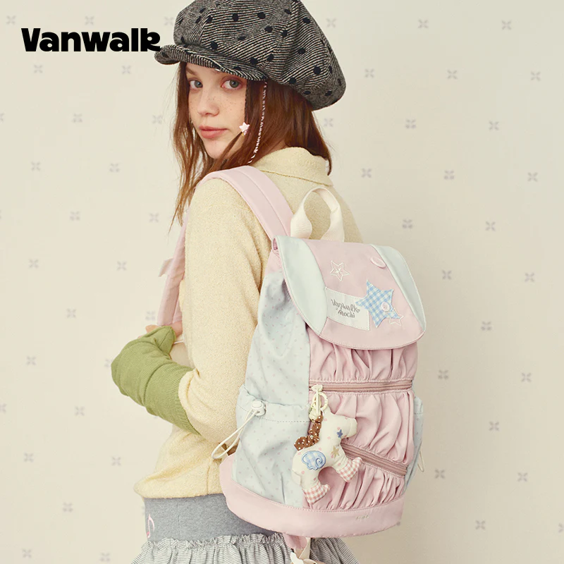 VANWALK Large Capacity Handbag Student Backpack V2997 - Image 2