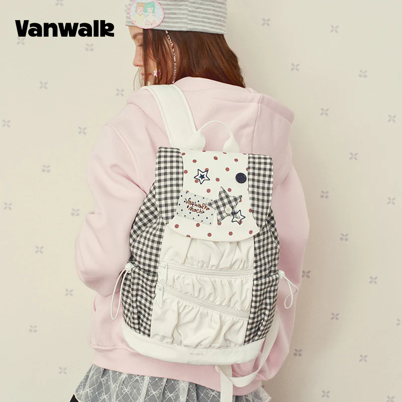 VANWALK Large Capacity Handbag Student Backpack V2997 - Image 3