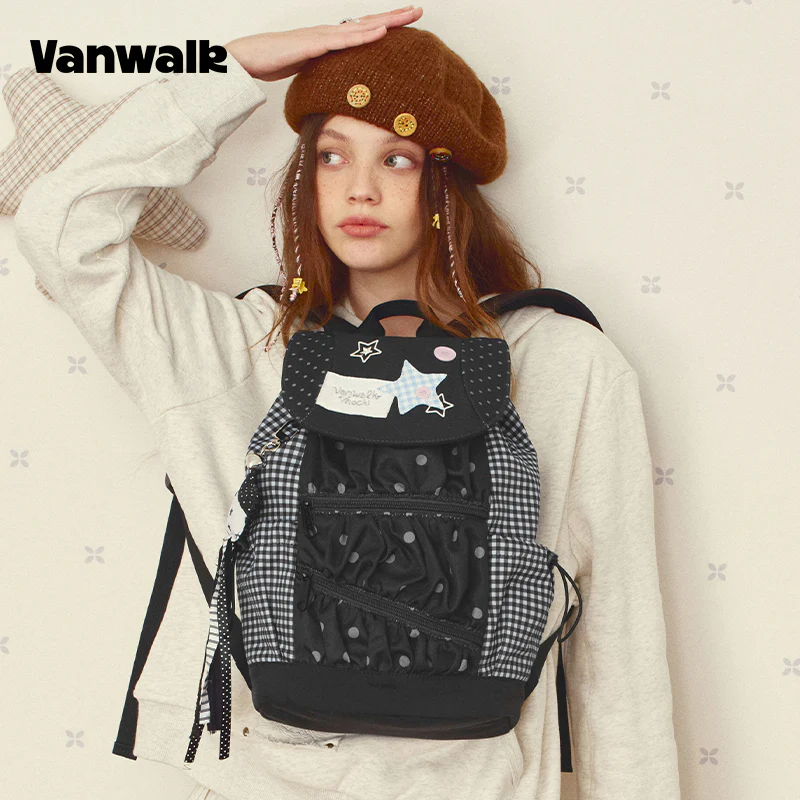 VANWALK Large Capacity Handbag Student Backpack V2997 - Image 4