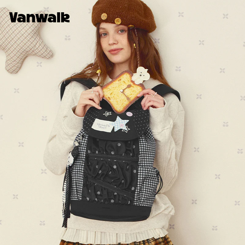 VANWALK Large Capacity Handbag Student Backpack V2997 - Image 5