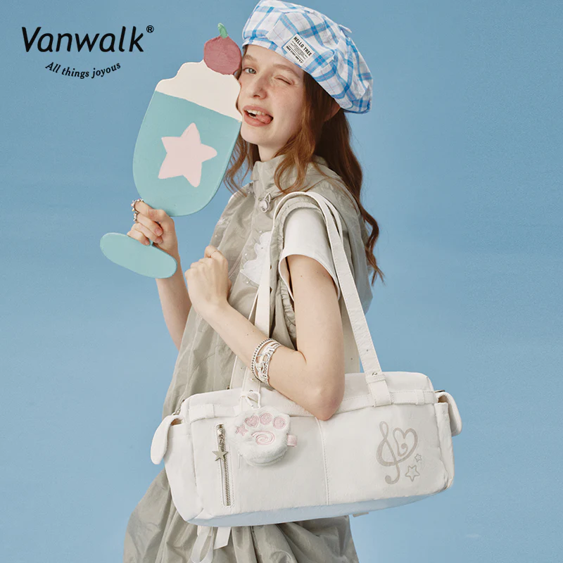 Vanwalk Large Capacity Happy Band Shoulder Bag v2900 - Image 4