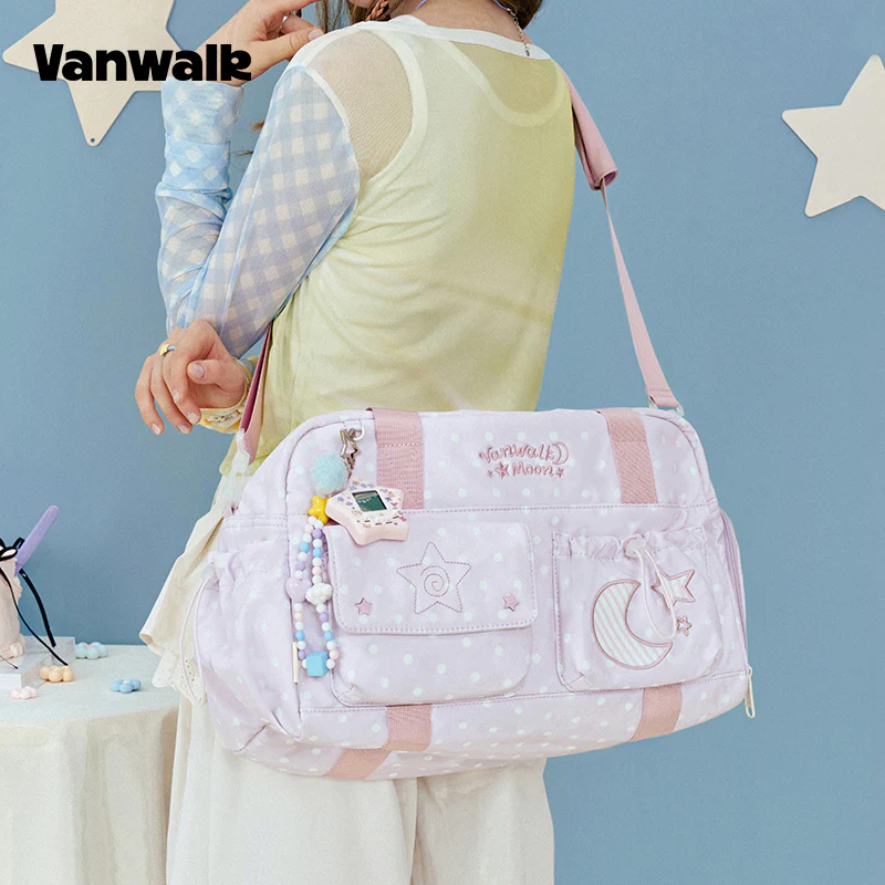 Vanwalk Large Capacity Moonstarry Park Crossbody Bag v2952 - Image 3