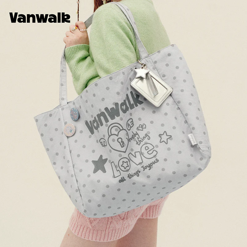 vanwalk Large Capacity Planner House Series Shoulder Bag v3017 - Image 2