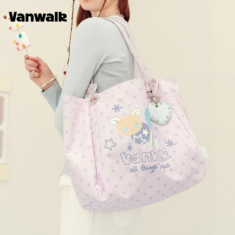 vanwalk Large Capacity Planner House Series Shoulder Bag v3017 - Image 4