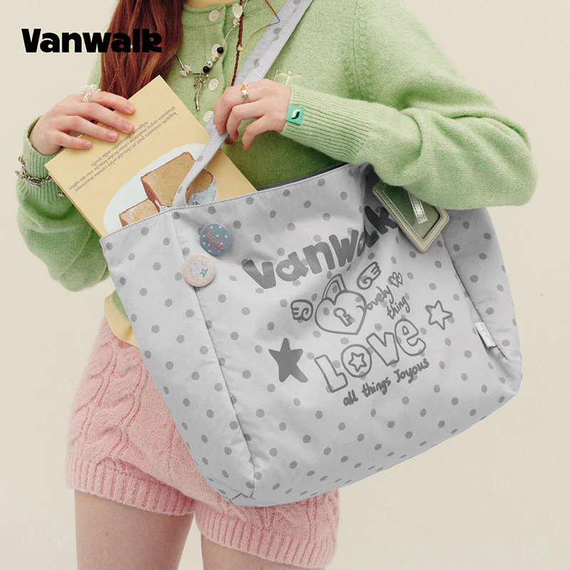 vanwalk Large Capacity Planner House Series Shoulder Bag v3017 - Image 7
