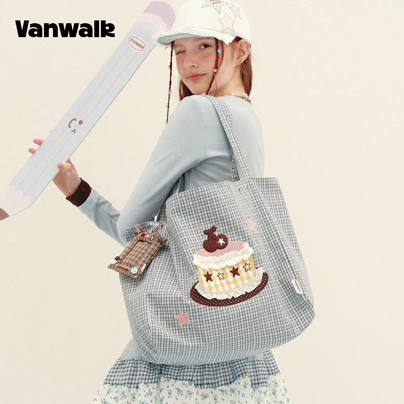 vanwalk Large Capacity Planner House Series Shoulder Bag v3018 - Image 5