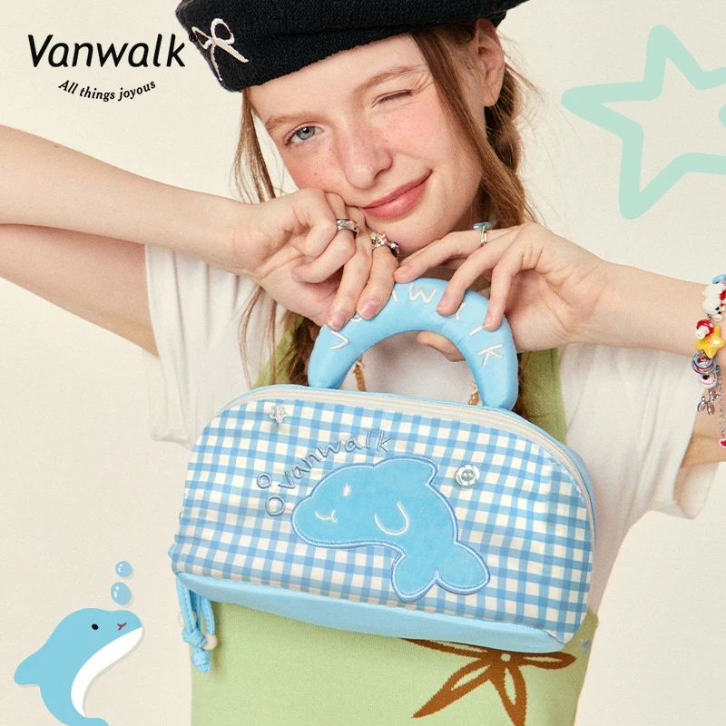 Vanwalk cute design Bubble Island Cosmetic bag K525 - Image 3