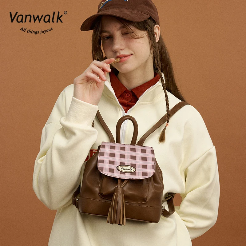 Vanwalk Fashion Pizza mini backpack V2879 - Image 3
