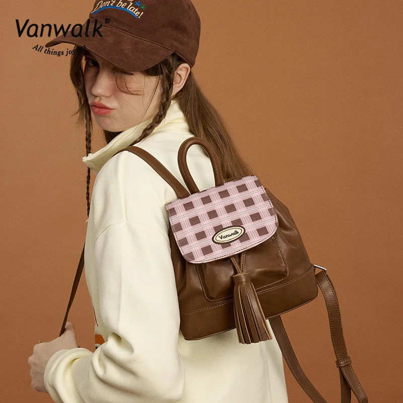 Vanwalk Fashion Pizza mini backpack V2879 - Image 4