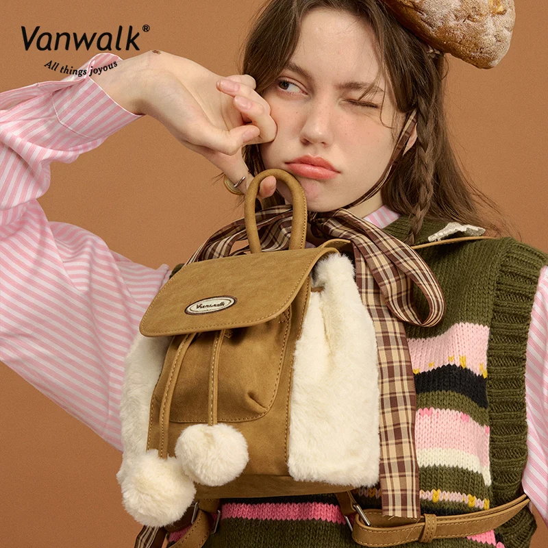 Vanwalk Fashion Pizza mini backpack V2879 - Image 5