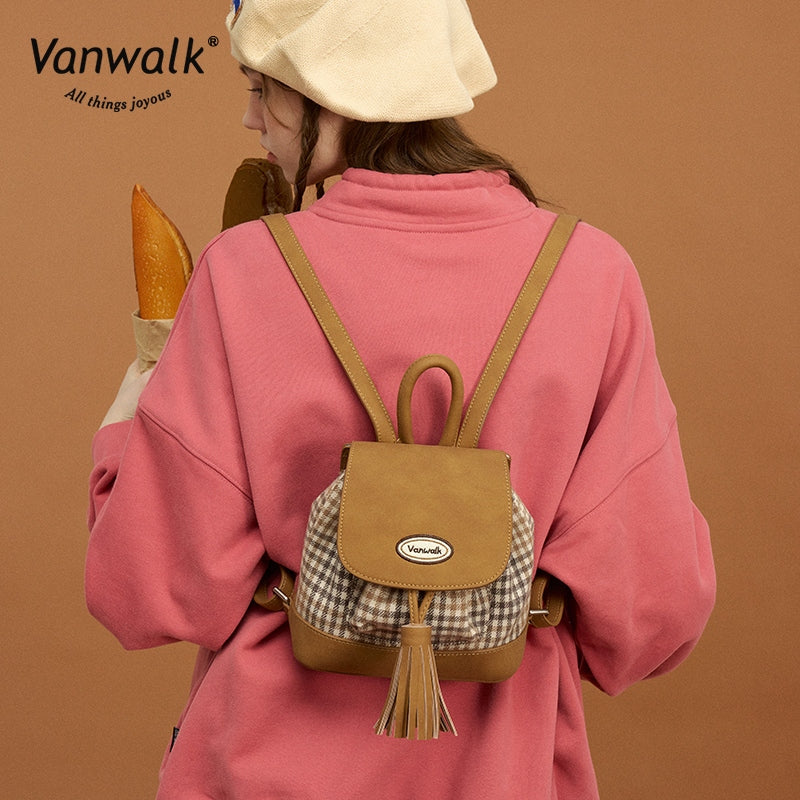 Vanwalk Fashion Pizza mini backpack V2879 - Image 8