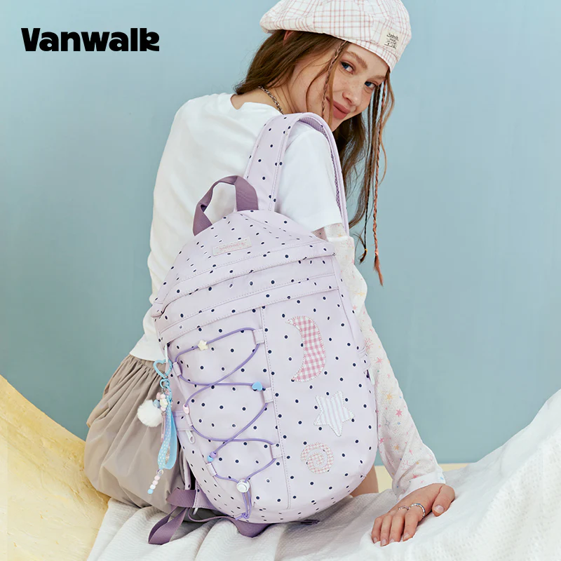 VANWALK Lightweight Moonlight Park Backpack v2943 - Image 2