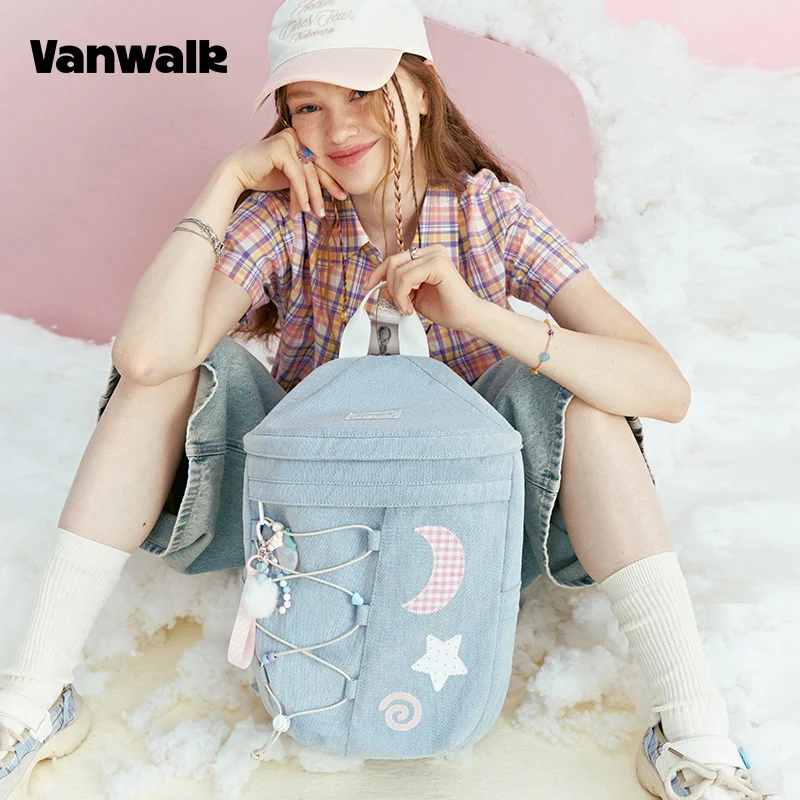VANWALK Lightweight Moonlight Park Backpack v2943 - Image 3