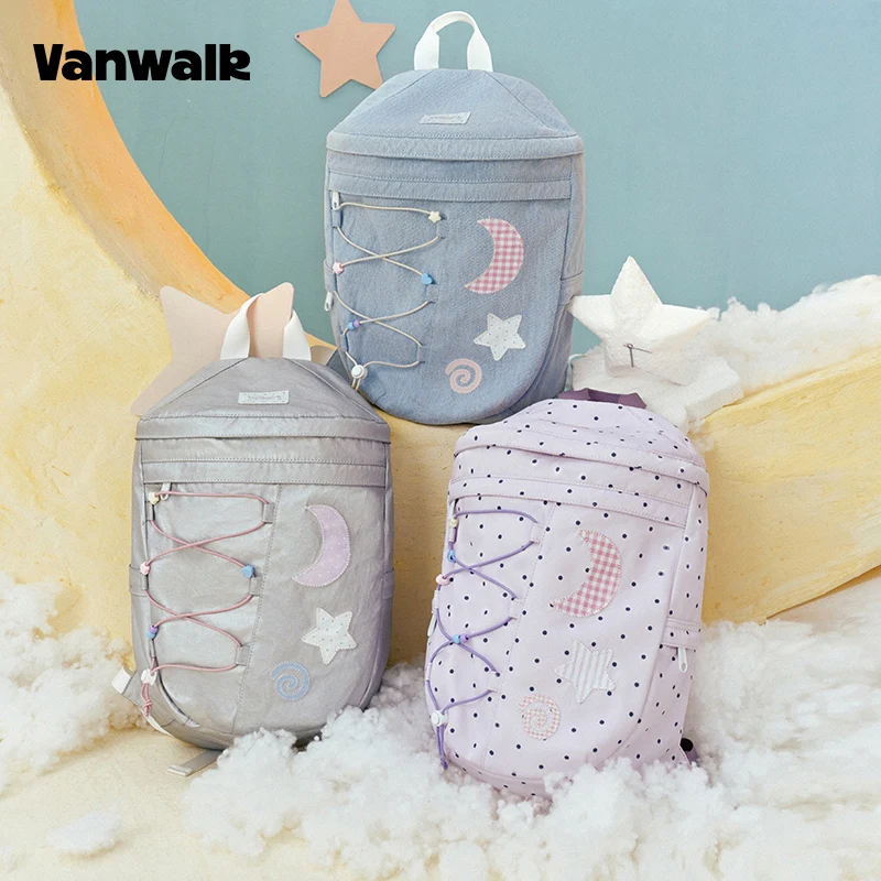 VANWALK Lightweight Moonlight Park Backpack v2943 - Image 6