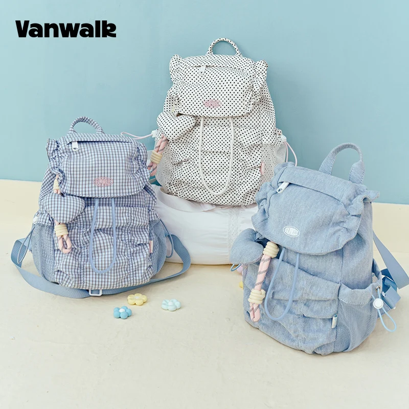 VANWALK Lightweight Moonlight Park Backpack v2944 - Image 6