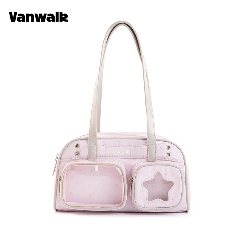vanwalk Multi-Pocket Planner House Series Shoulder Bag v3032 - Image 9