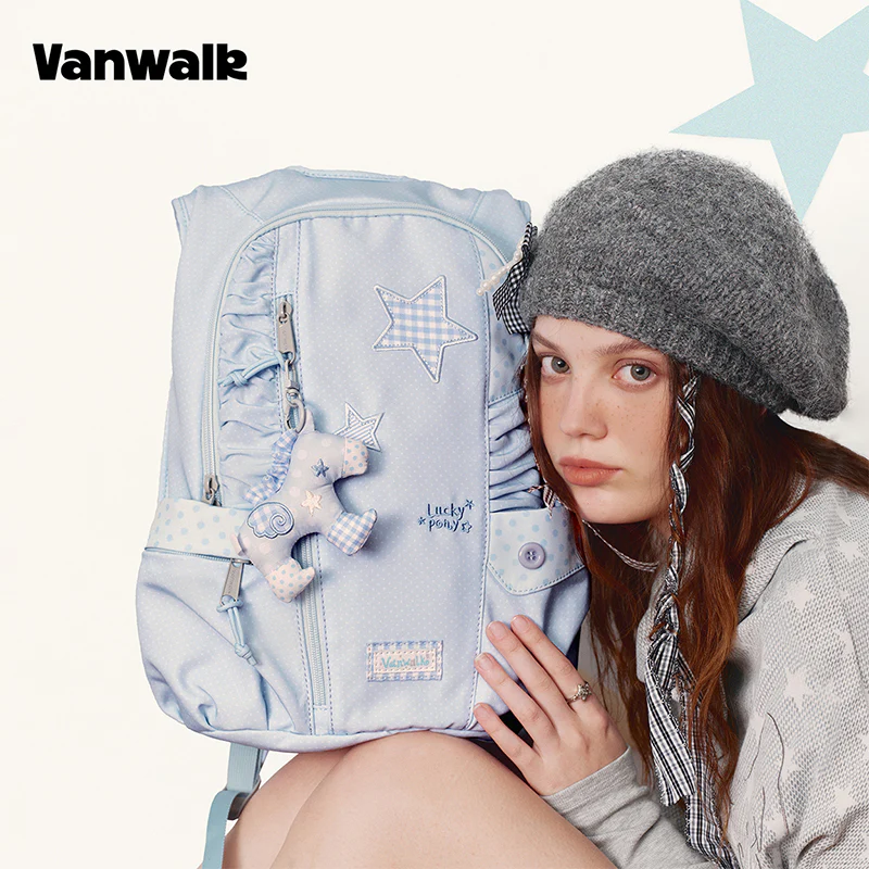 vanwalk Niche Design January Lucky Pony Series Backpack v3016 - Image 6