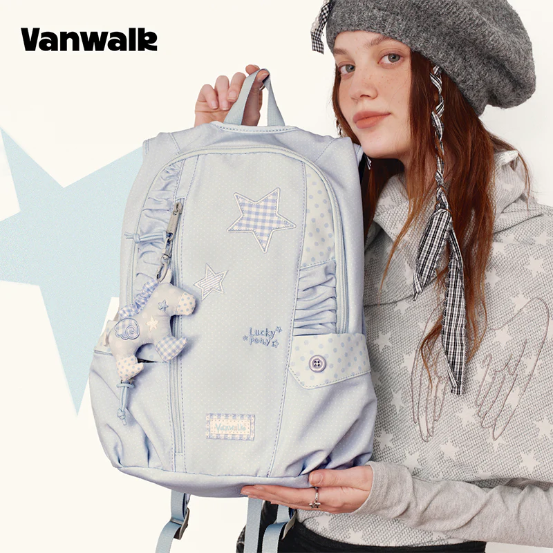 vanwalk Niche Design January Lucky Pony Series Backpack v3016 - Image 7