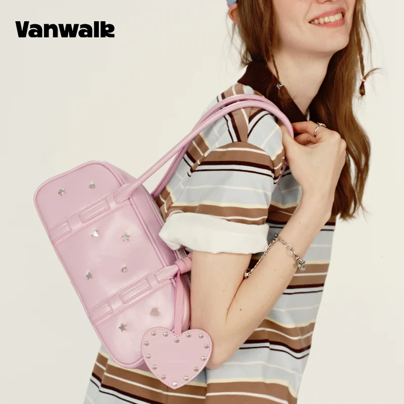 VANWALK Niche lovely note Shoulder Bag v2895 - Image 3